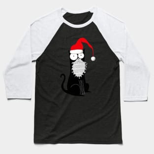 Santa Claws Baseball T-Shirt